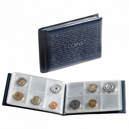 Πορτοφόλι Νομισμάτων 8 Σελίδων Των 6 Θέσεων Για Νομίσματα