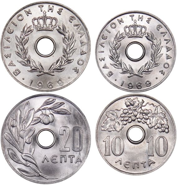 Σειρά νομισμάτων 1969 BU