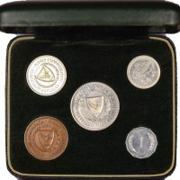 Cyprus Year Set 1963 with Box