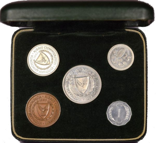 Cyprus Year Set 1963 with Box