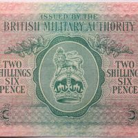 2 Shillings Six Pence British Military Authority 1944.  (Κωδ. 3839)