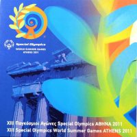 Ελλάδα Ευρώ 2011 Τρίπτυχο Special Olympics