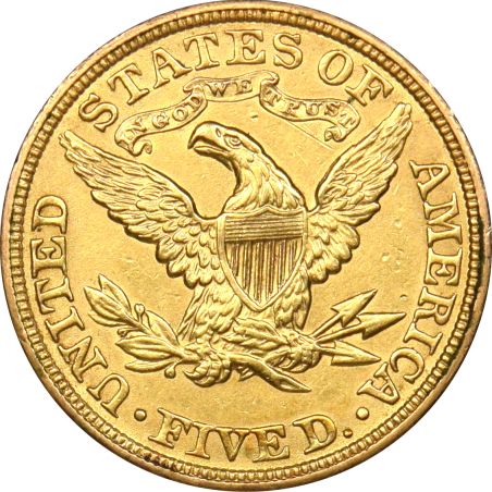 USA Χρυσό 5 Δολάρια 1907 Ηνωμένες Πολιτείες Αμερικής