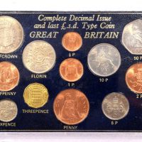 Great Britain Decimal Set and Last Coin Set