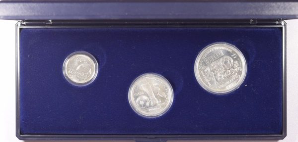 Mexico Coin set 25, 50 and 100 Pesos 1986
