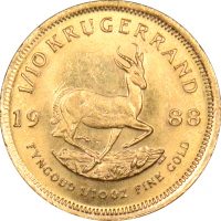 South Africa Χρυσό 1/10 Κρoύγκεραντ Krugerrand