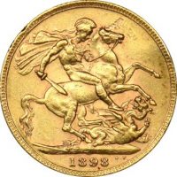 Χρυσή Λίρα 1898 Βικτωρία