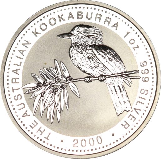 Αυστραλία Ασημένιο 1oz 2000 Kookaburrah