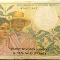 Χαρτονόμισμα 1000 Francs Madagascar