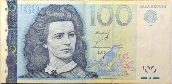 Χαρτονόμισμα ESTONIA 100 Krooni 2007