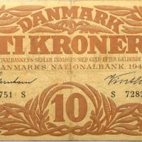 Χαρτονόμισμα Denmark 10 Kroner 1942