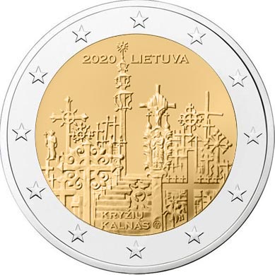 Λιθουανία 2 Ευρώ 2020 The Hill Of Crosses