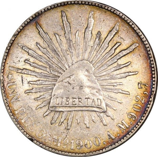 Μεξικό Mexico 1 Pesos 1900 Silver
