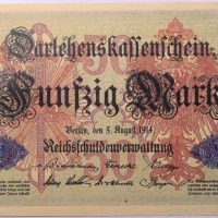 Χαρτονόμισμα Γερμανία Germany 50 Mark 1914