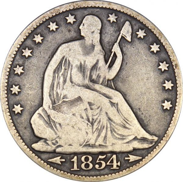 Ηνωμένες Πολιτείες Αμερικής USA Half Dollar 1854