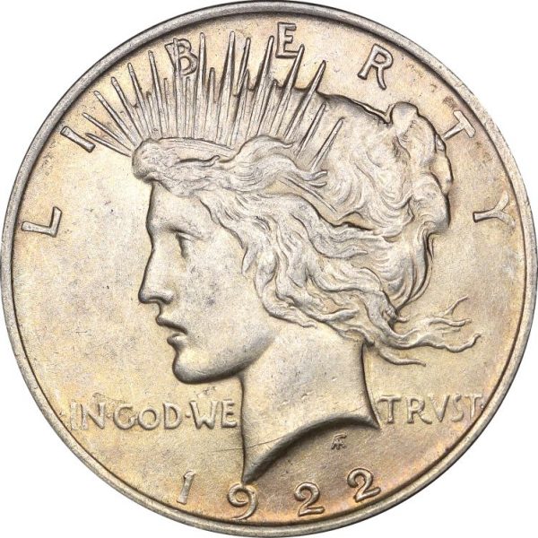 Ηνωμένες Πολιτείες Αμερικής USA Peace Dollar 1922