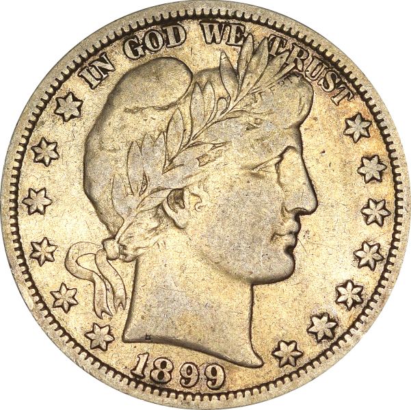 Ηνωμένες Πολιτείες Αμερικής USA Half Dollar 1899