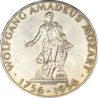 Αυστρία Austria 25 Schilling 1956 Silver