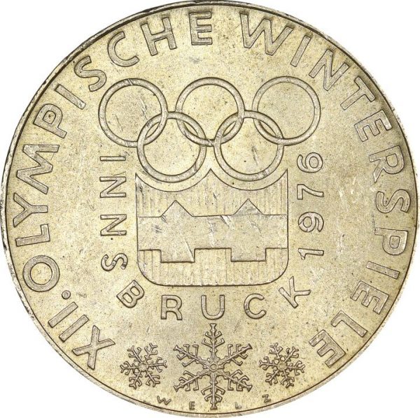 Αυστρία Austria 100 Schilling 1976 Silver