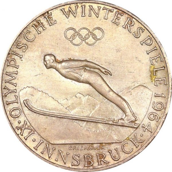 Αυστρία Austria 50 Schilling 1964 Silver