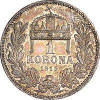 Αυστρία Austria 1 Corona 1912 Silver