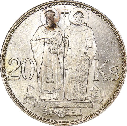 Σλοβακία Slovakia 20 Korun 1941 Silver
