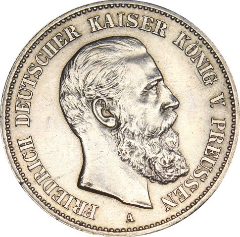 Γερμανία Germany 2 Mark 1888 Friedrich