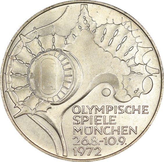 Γερμανία Germany 10 Mark 1972 D