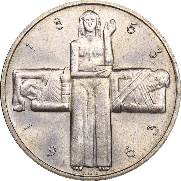Ελβετία Switzerland 5 Francs 1965