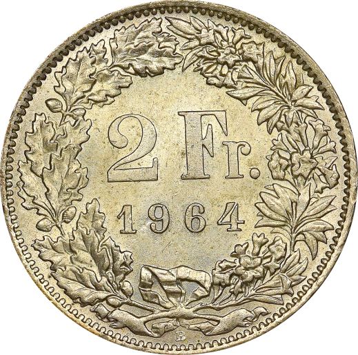Ελβετία Switzerland 2 Francs 1964