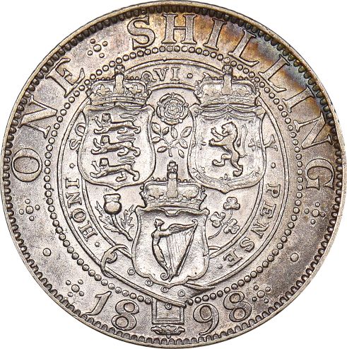Βρετανία Great Britain 1 Shilling 1898 Queen Victoria