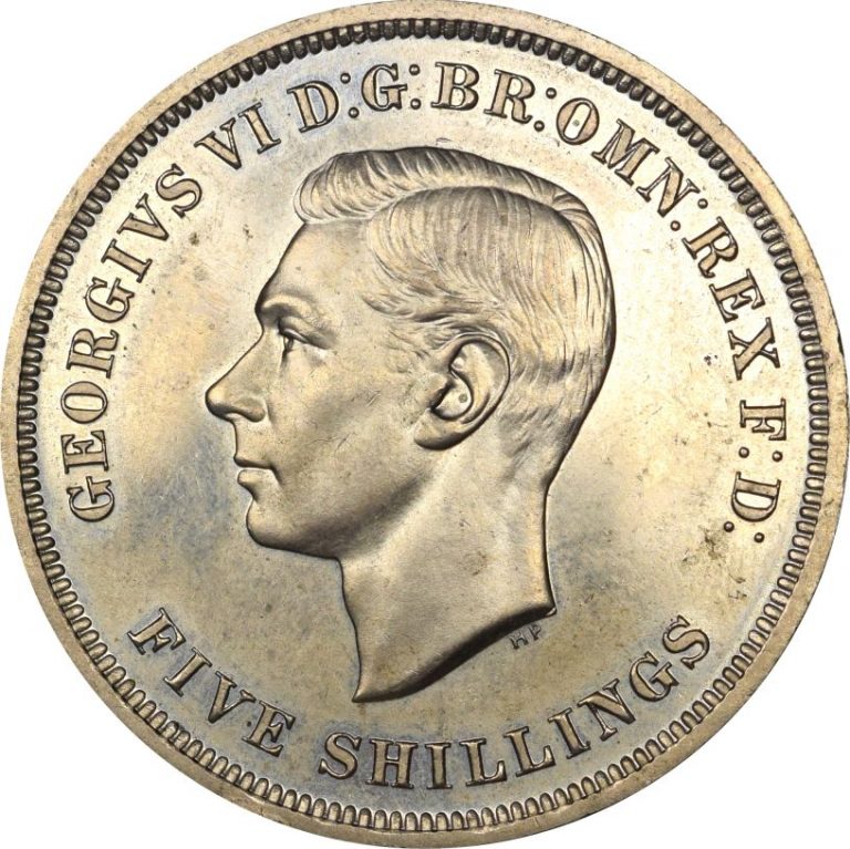 ???????????????? Great Britain 5 Shillings 1951 King