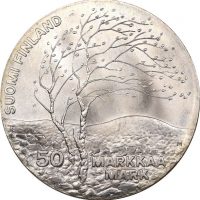 Φινλανδία Finland 50 Mark 1983 Silver