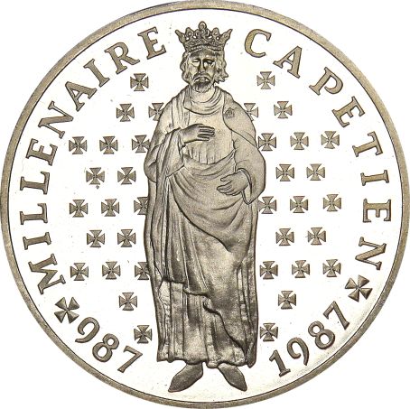 Γαλλία France 10 Francs 1987 Silver