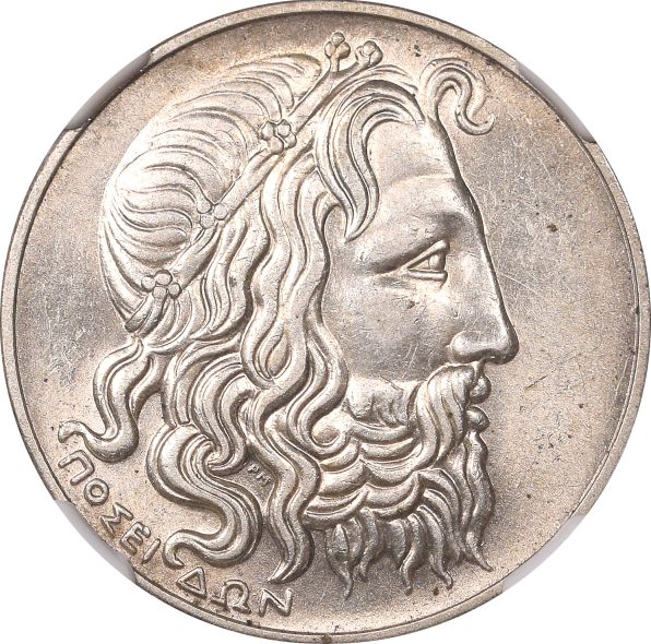 Ελλάδα Νόμισμα A Ελληνική Δημοκρατία 20 Δραχμές 1930 NGC AU58