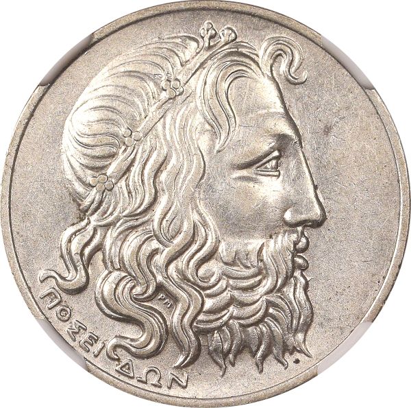 Ελλάδα Νόμισμα A Ελληνική Δημοκρατία 20 Δραχμές 1930 NGC AU55