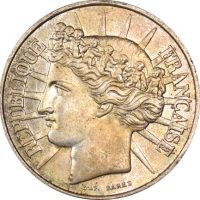 Γαλλία France 100 Francs 1988 Silver