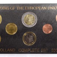 Ολλανδία Holland Ακυκλοφόρητη Σειρά Ευρώ 2001 Σε Πλαστική Θήκη
