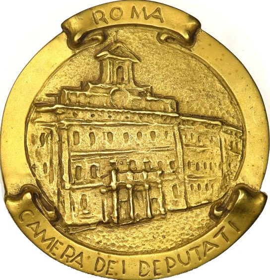 Medal Chamber of Deputies Camera Dei Deputati Italy In Original Box