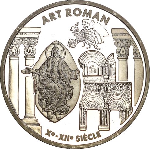 Γαλλία France Europa Silver Coin 2000 Art Roman