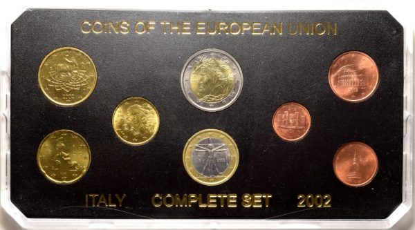 Ιταλία Italy Ακυκλοφόρητη Σειρά Ευρώ 2002