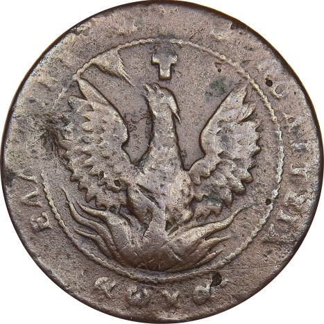Ελληνικό Νόμισμα Καποδίστριας 10 Λεπτά 1830 PC 297 Rare