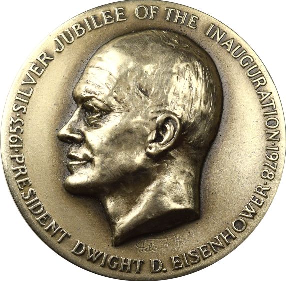 Commemorative Medal 1978 Eisenhower Silver Jubilees Dinner