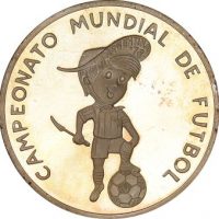 Argentina 1978 World Cup Silver Football Token