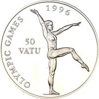 Βανουάτου Vanuatu 50 Vatu 1994 Olympics Games 1996