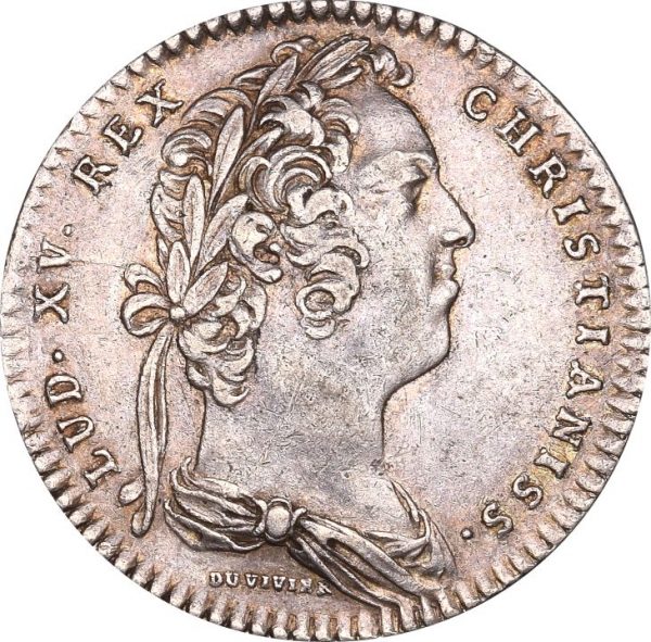 Γαλλία France Silver Token 1731 Louis XV