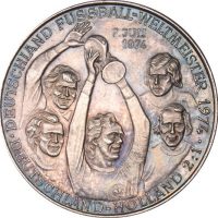 Γερμανία Germany Silver Medal Football 1974