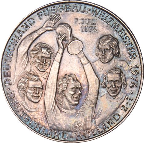 Γερμανία Germany Silver Medal Football 1974