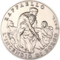 Vatican Museum Commemorative Silver Medal Raffaelo 2009