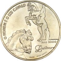 Πορτογαλία Portugal 1000 Escudos Silver 2000 Lusitano Horses